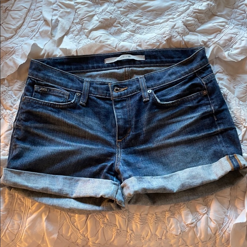 Joe’s Jeans cuffed jean shorts